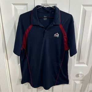 Y2K Reebok NHL Colorado Avalanche Polo